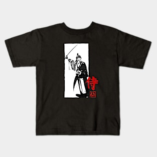kumitate samurai 03 Kids T-Shirt
